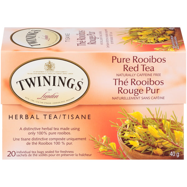 Twinings Tisane Menthe poivrée pure 20 sachets de thé 
