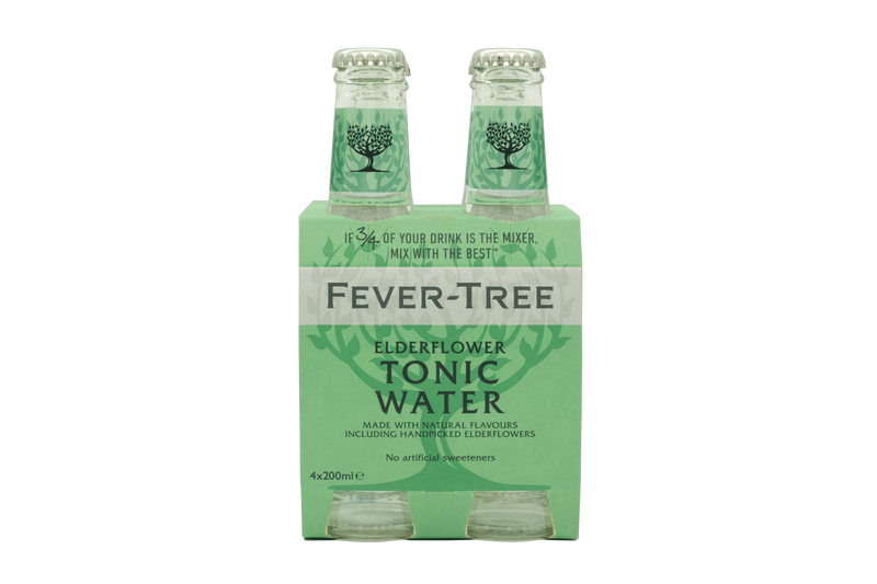 Fever Tree Elderflower Tonic - 4 x 200 ml