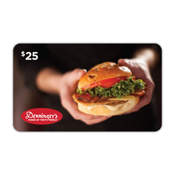 Gift Cards Perfect Gift for All Foodies in your Life Denninger's