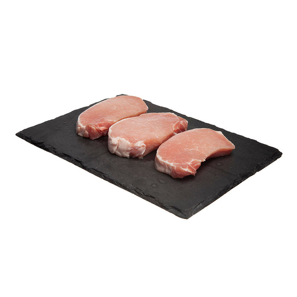 Pork Loin Centre Chop - boneless - 3 pack 450 g