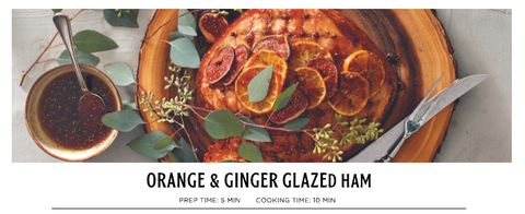 Orange & Ginger Glazed Ham