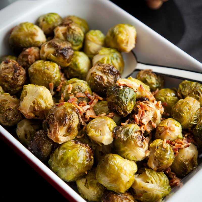 Balsamic Vinegar Ina Garten Brussel Sprouts Bacon Roasted
