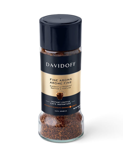 100 gram bottle of Daidoff Fine Aroma Instant Coffee.