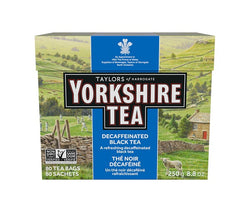 250 gram Taylors of Harrogate Yorkshire tea. 80 Tea bags per box.