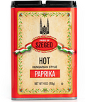 113 gram tin of Pride of Szeged Hot Hungarian Style Paprika