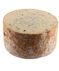 Picture of a whole wheel of Colston Stilton Bassetts Blue Cheese.  Cheese comes 125 g wedge piece.