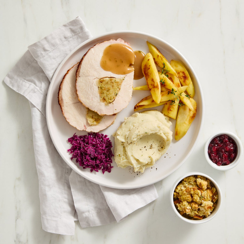 Turkey Breast Simple Thanksgiving Dinner Ideas Cranberry Glazed