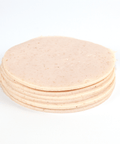 100 grams of sliced Denninger's Turkey Bologna.