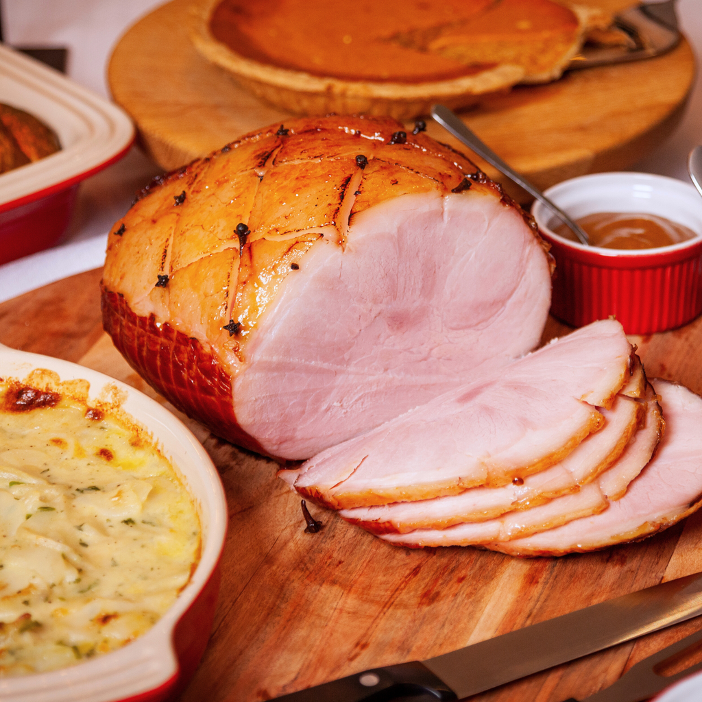 HOT Honey Baked Ham Traeger Spiral Ham Traeger Spiral Ham