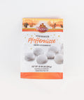 300 gram bag of Wicklein Nurnberger Pfefferuusse - brown gingerbread cookies with the classic white glaze. Imported from Germany