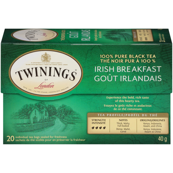 Twinings Tea - Irish Breakfast - 20's