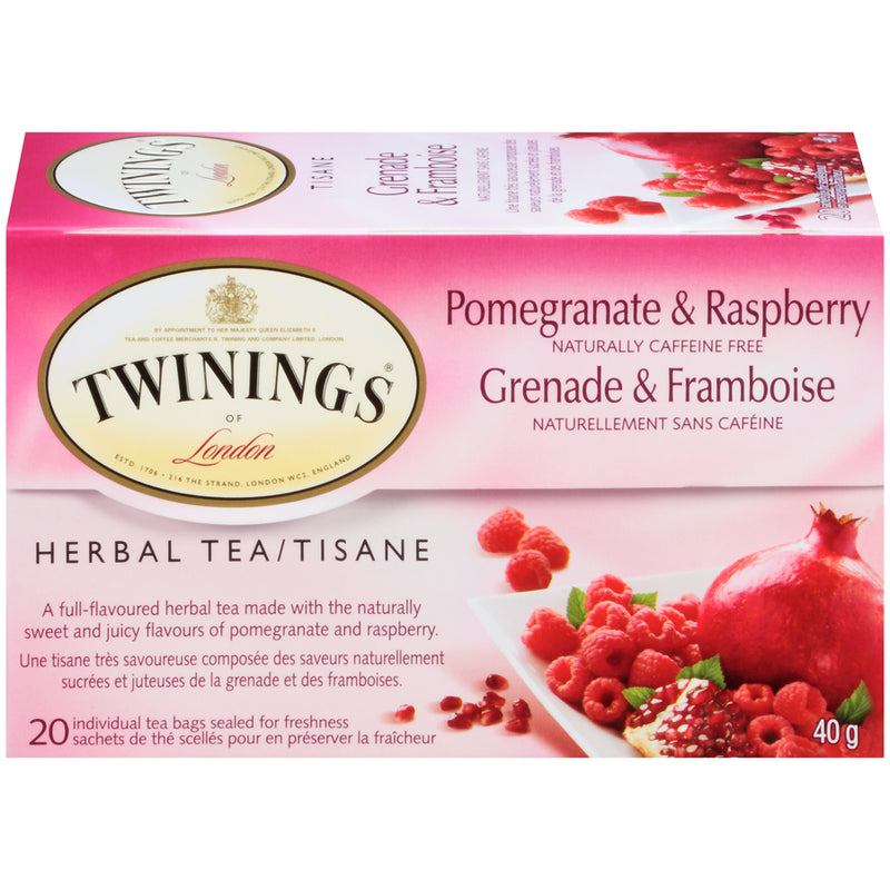 Twinings Tea - Pomegranite Raspberry - 20's