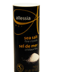 750 gram shaker of Allessia Sea Salt fine crystals