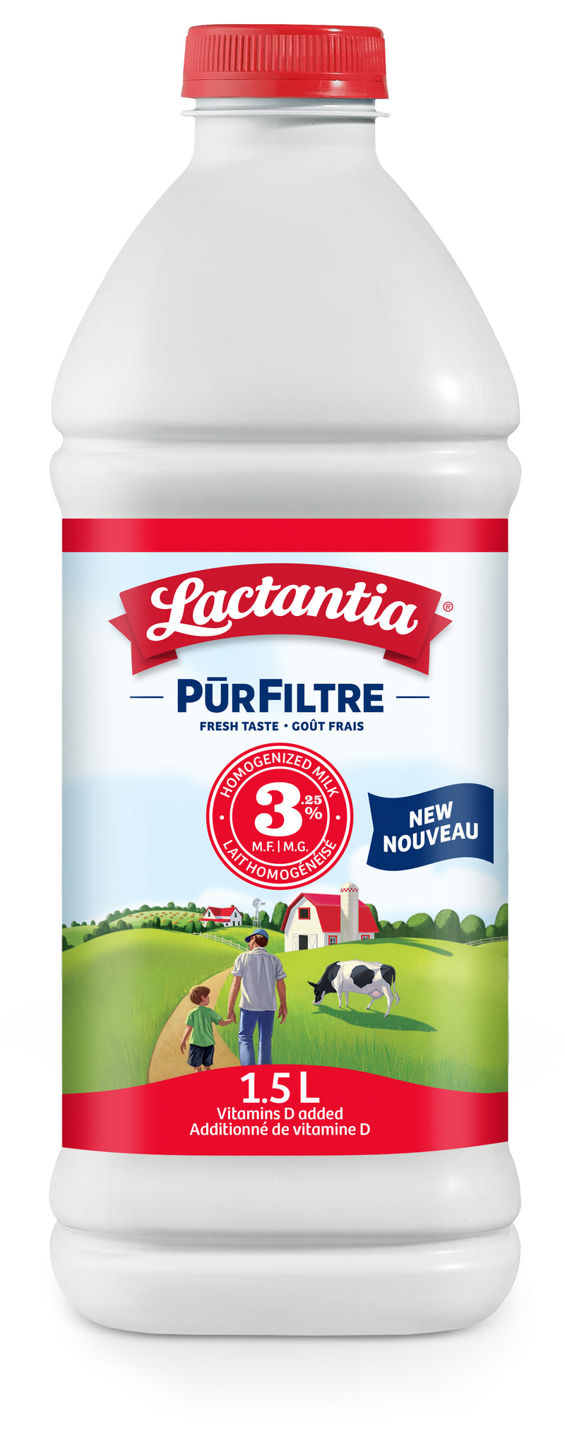 Lactantia 3.8% Pur Filter Milk - 1.5 L