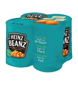 Heinz Baked Beans 4 Pack - 4 x 415 g