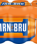 Six pack of 330ml cans of Irn-Bru Soft Drink.