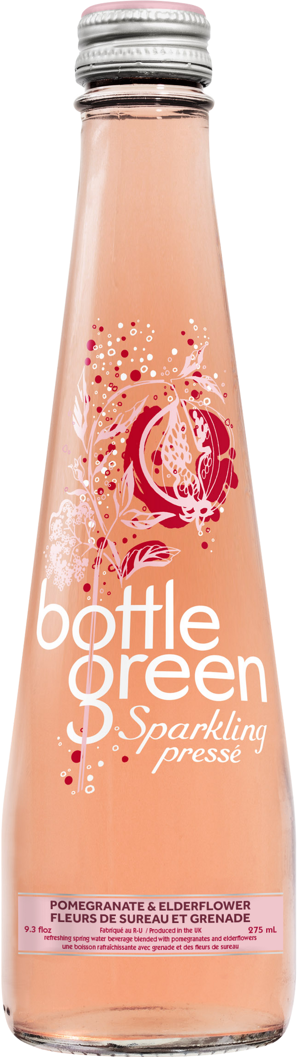 Bottle Green Presse - Elderflower/Pomegranate - 750 ml