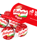 6 - 20 gram Babybel cheeses in a net