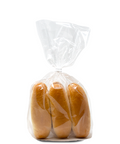 6 pack of  brioche hot dog buns