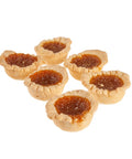 Six loose butter tarts