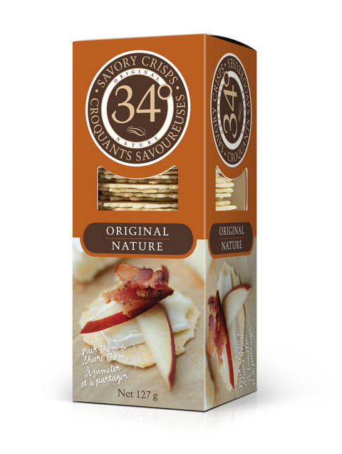 127 gram box of 34 Savory Crisps Original
