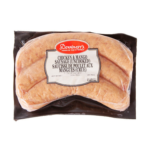 300 gram package of Frozen Chicken Mango Sausages
