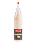 300 ml bottle of Denninger's lemon garlic aioli.