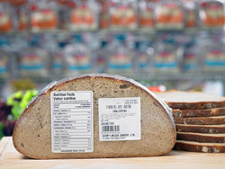 Dimpflmeier Holzofen rye bread sliced