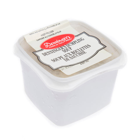 420 ml Denninger's Frozen Dumpling Soup.