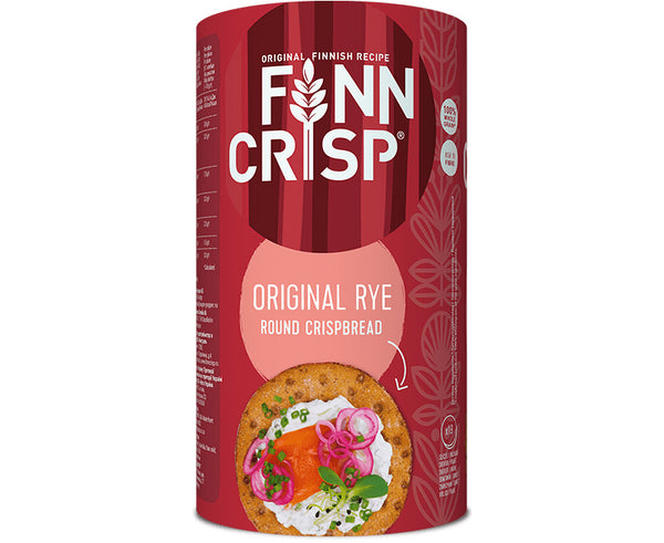 Finn Crisp Round Rye Crispbread - 250 g