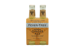 Fever Tree Ginger Ale - 4 x 200 ml