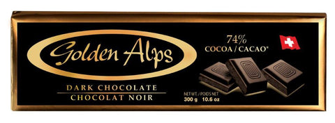 Golden Alps 74% Dark - 300 g
