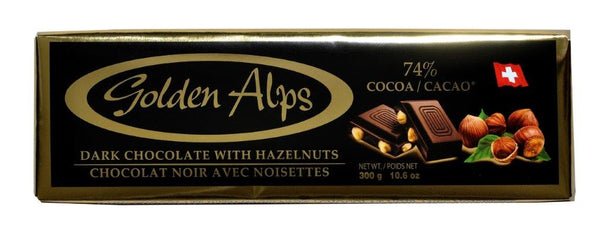 Golden Alps 74% Dark Hazelnut - 300 g