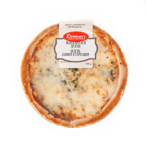 600 gram Ham and Spinach Quiche
