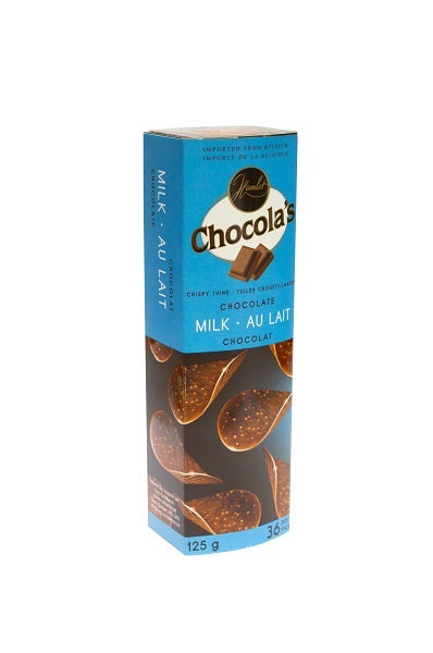 125 gram box of Chip Shaped Milk Chocolate