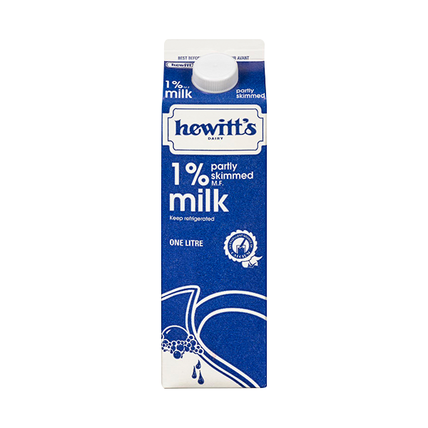 Hewitt's 1% Milk - 1 L