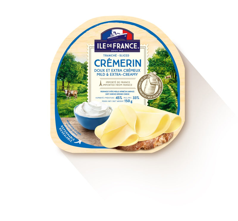 Ile De France French Brie - Slice (Cremerin) - 150 g