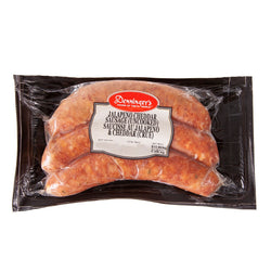 300 gram 3 pack Jalapeno Cheddar Sausage  - Frozen