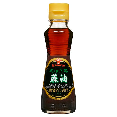 163 ml of pure Kadoya Sesame Oil - Product of Japan