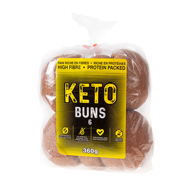 360 gram Bag of Keto Buns 6 pack