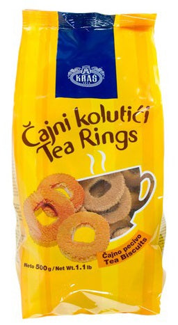 500 gram bag Kras Tea Rings