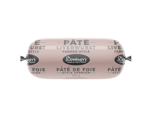 175 gram tube of Denninger's Farmer Style Liverwurst