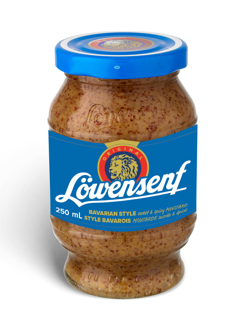 Lowensenf Mustard Jar Bavarian - 250 ml