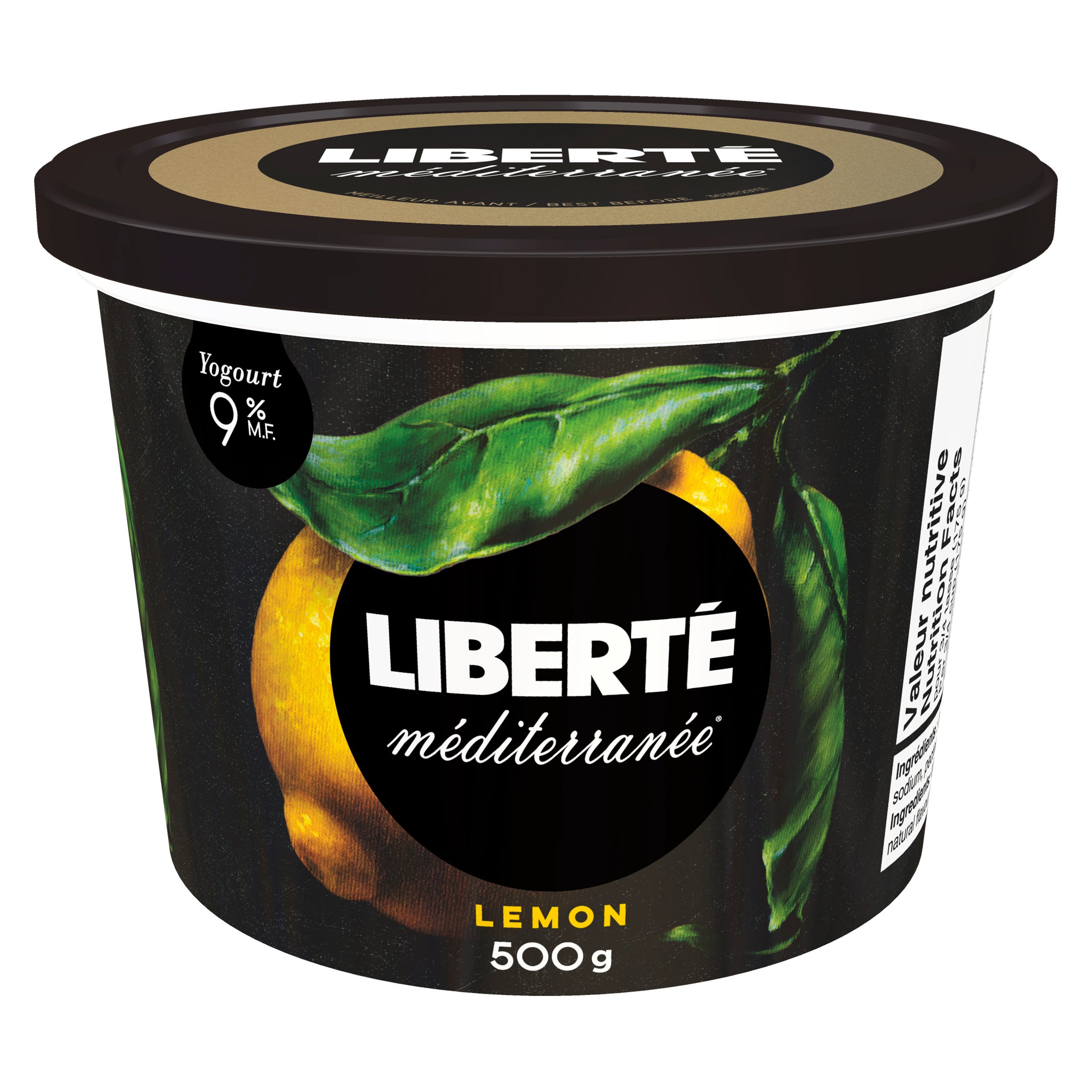 Liberte Mediterranee 9% Lemon Yogurt - 500 g – Denninger's