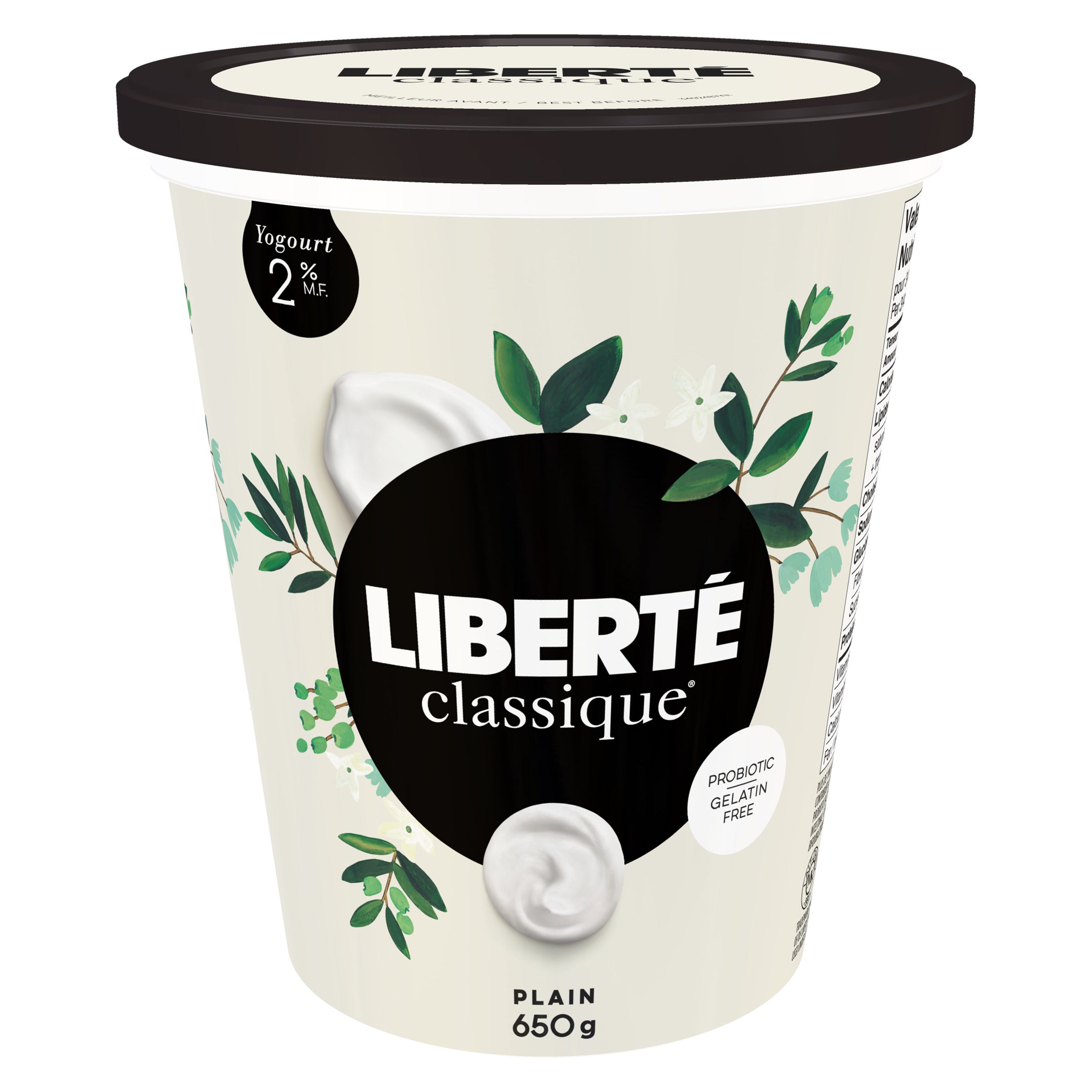 Liberte Classic 2 Plain Yogurt 650 g Denninger's