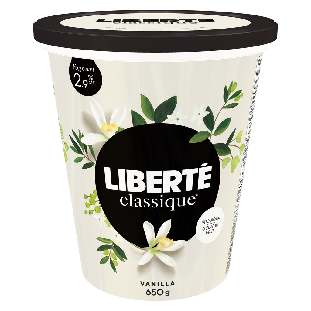 Liberte Classic 2.9% Vanilla Yogurt - 650 g – Denninger's