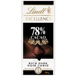 Lindt Excellence Bar - Dark 78% - 100 g