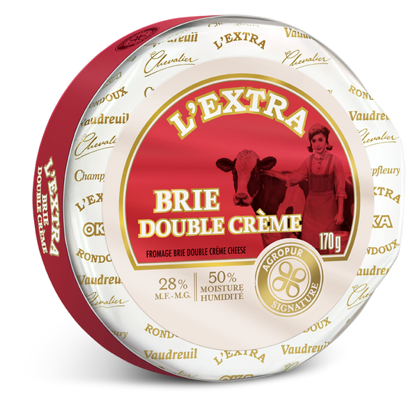 L'Extra Double Cream Brie Cheese - 170 g