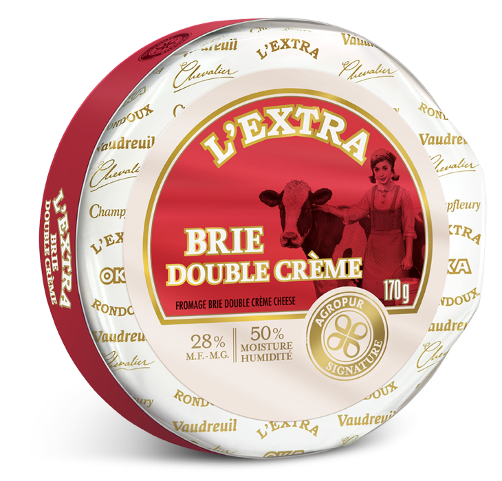 L'Extra Double Cream Brie Cheese - 170 g