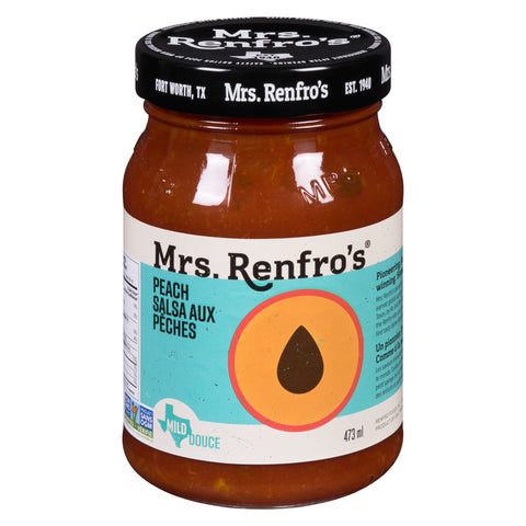 Renfros Salsa Peach - 473 mL
